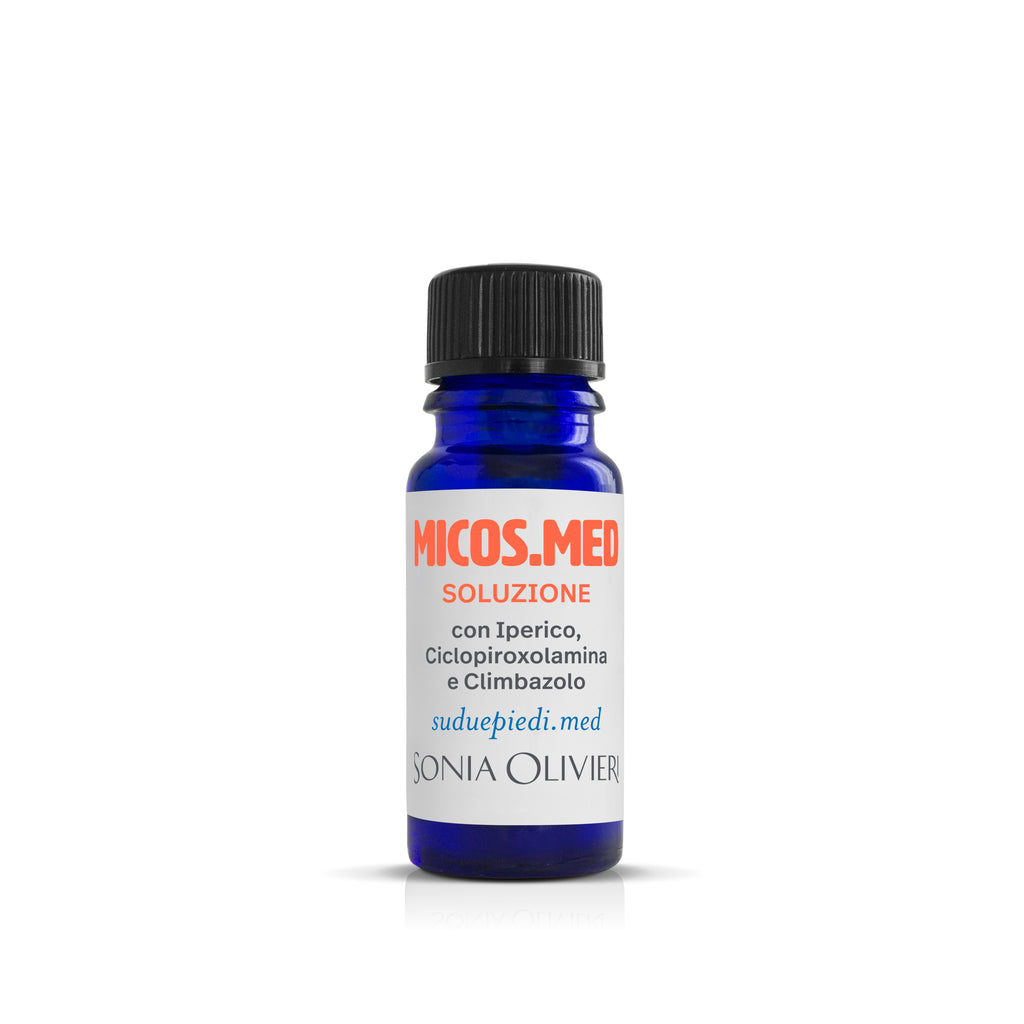 MICOS.MED Soluzione con Iperico, Ciclopiroxolamina e Climbazolo 10 ML