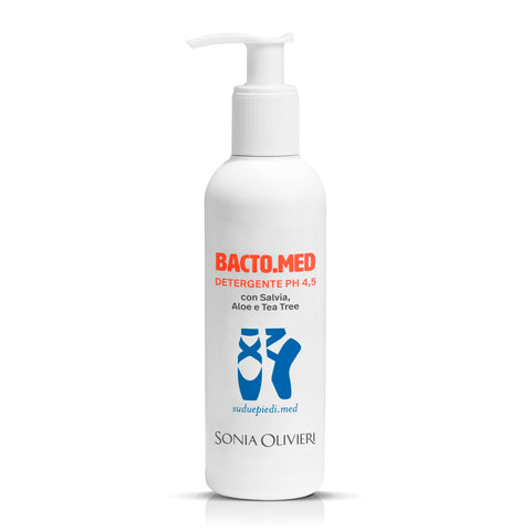 BACTO.MED Detergente PH 4,5 con Aloe, Salvia E Tea Tree Oil 200 ML