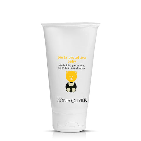 Pasta Protettiva Baby a base di Bisabololo, Pantenolo, Calendula e Olio di Oliva 75 ml
